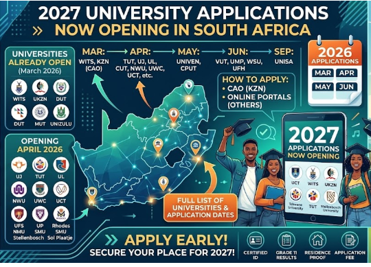 2027 University Applications