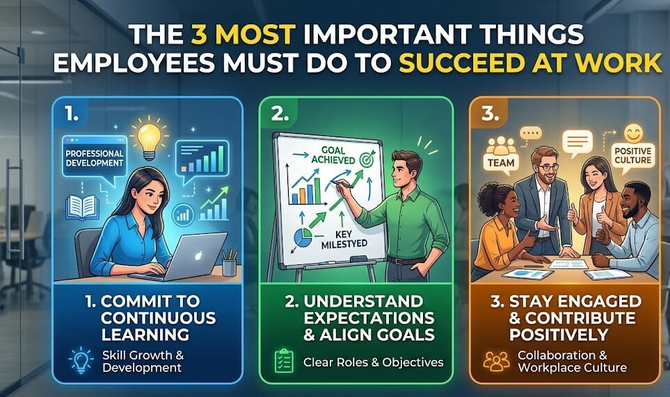 3 Most Important Things Employees Must Do